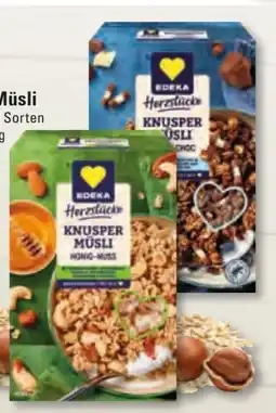Edeka Frischemarkt Edeka Herzstücke Knusper-Müsli Angebot