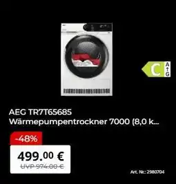 MediaMarkt AEG TR7T65685 Angebot