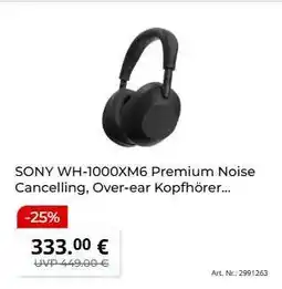 MediaMarkt SONY WH-1000XM6 Angebot