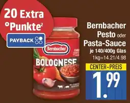 E-Center Bernbacher Pesto oder Pasta-Sauce Angebot
