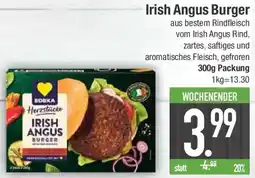 E-Center Edeka Herzstücke Irish Angus Burger Angebot