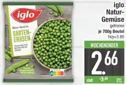 E-Center iglo Natur Gemüse Angebot