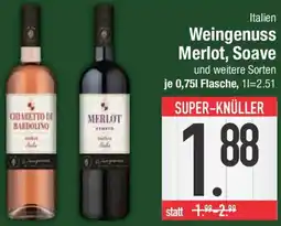 E-Center Italien Weingenuss Merlot, Soave Angebot