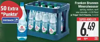 E-Center Franken Brunnen Mineralwasser Angebot