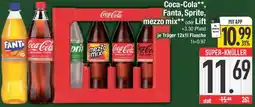 E-Center Coca-Cola, Fanta, Sprite, mezzo mix oder Lift Angebot