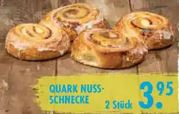 E-Center Quark nussschnecke Angebot