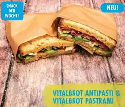 E-Center Vitalbrot antipasti & vitalbrot pastrami Angebot