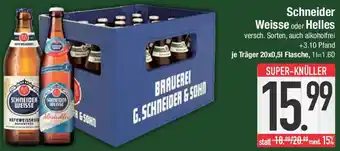 E-Center Schneider Weisse oder Helles Angebot