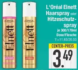 E-Center L'Oréal Elnett Haarspray oder Hitzeschutzspray Angebot