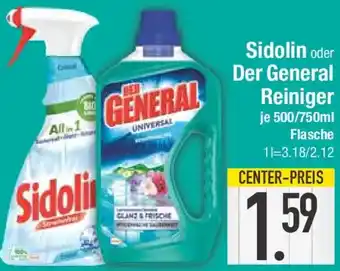 E-Center Sidolin oder Der General Reiniger Angebot