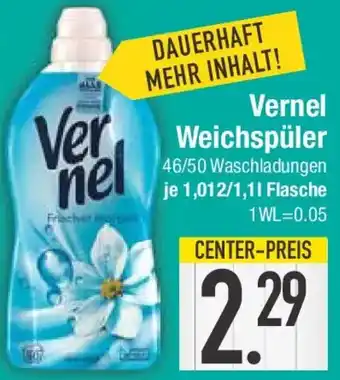 E-Center Vernel Weichspüler Angebot