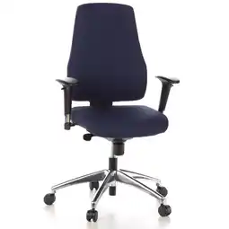 Netto Marken-Discount hjh OFFICE Profi Bürostuhl PRO-TEC 200 Stoff mit Armlehnen (höhenverstellbar) Angebot