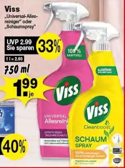 Krümet Sonderposten Viss Universal Allesreiniger Angebot