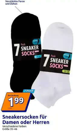 Action SNEAKER SOCKS Angebot