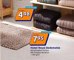 Action Hotel Royal Badematte Angebot