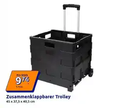 Action Zusammenklappbarer Trolley Angebot