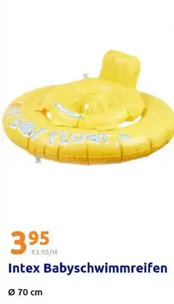 Action Intex Babyschwimmreifen Angebot