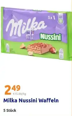 Action Milka Nussini Waffeln Angebot