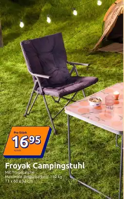 Action Froyak Campingstuhl Angebot