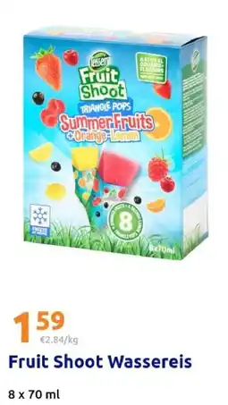 Action Fruit Shoot Wassereis Angebot