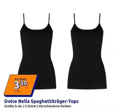 Action Dolce Bella Spaghettiträger-Tops Angebot