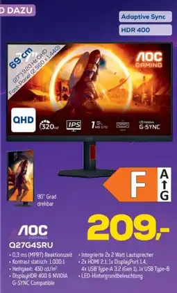 Euronics AOC Gaming Q27G4SRU Angebot
