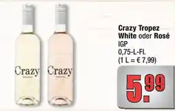 Profi Getränke Crazy Tropez White oder Rosé Angebot
