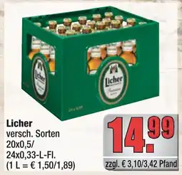 Profi Getränke Licher Angebot