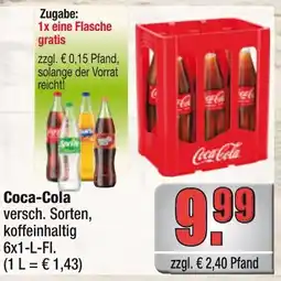 Profi Getränke Coca-Cola Angebot