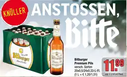 Profi Getränke Bitburger Premium Pils Angebot