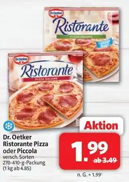Markant Dr. Oetker Ristorante Pizza Angebot