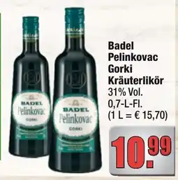 Profi Getränke Badel Pelinkovac Gorki Kräuterlikör Angebot