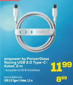 Euronics empower by PanzerGlass Racing USB 2.0 Type-C-Kabel 2 m Angebot