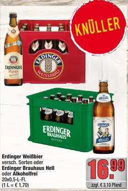 Profi Getränke Erdinger Weißbier Angebot