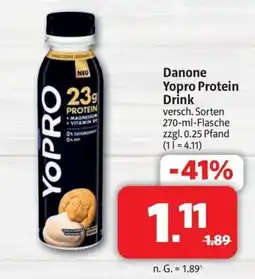 Markant Danone Yopro Protein Drink Angebot