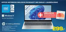 Euronics hp OFFICE-NOTEBOOK INKLUSIVE MICROSOFT 365 SINGLE 1-JAHRESLIZENZ Angebot