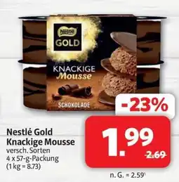 Markant Nestlé Gold Knackige Mousse Angebot