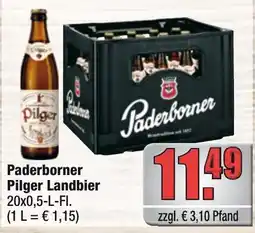 Profi Getränke Paderborner Pilger Landbier Angebot