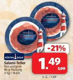 Markant KÜSTEN GOLD Salami-Teller Angebot