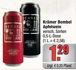 Profi Getränke Krämer Bembel Apfelwein Angebot