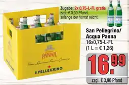 Profi Getränke San Pellegrino/Acqua Panna Angebot