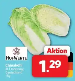 Markant HOFWERTE Chinakohl Angebot