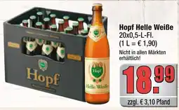 Profi Getränke Hopf Helle Weiße Angebot