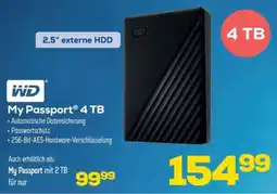 Euronics WD My Passport 4 TB Angebot