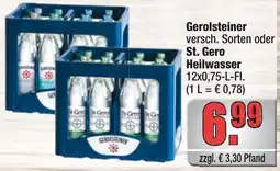 Profi Getränke Gerolsteiner St. Gero Heilwasser Angebot