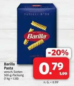Markant Barilla Pasta Angebot