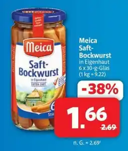 Markant Meica Saft-Bockwurst Angebot