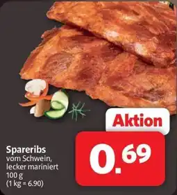 Markant Spareribs vom Schwein Angebot