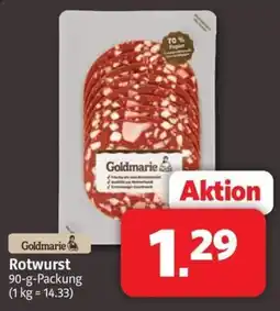 Markant Goldmarie Rotwurst Angebot