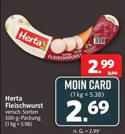 Markant Herta Fleischwurst Angebot